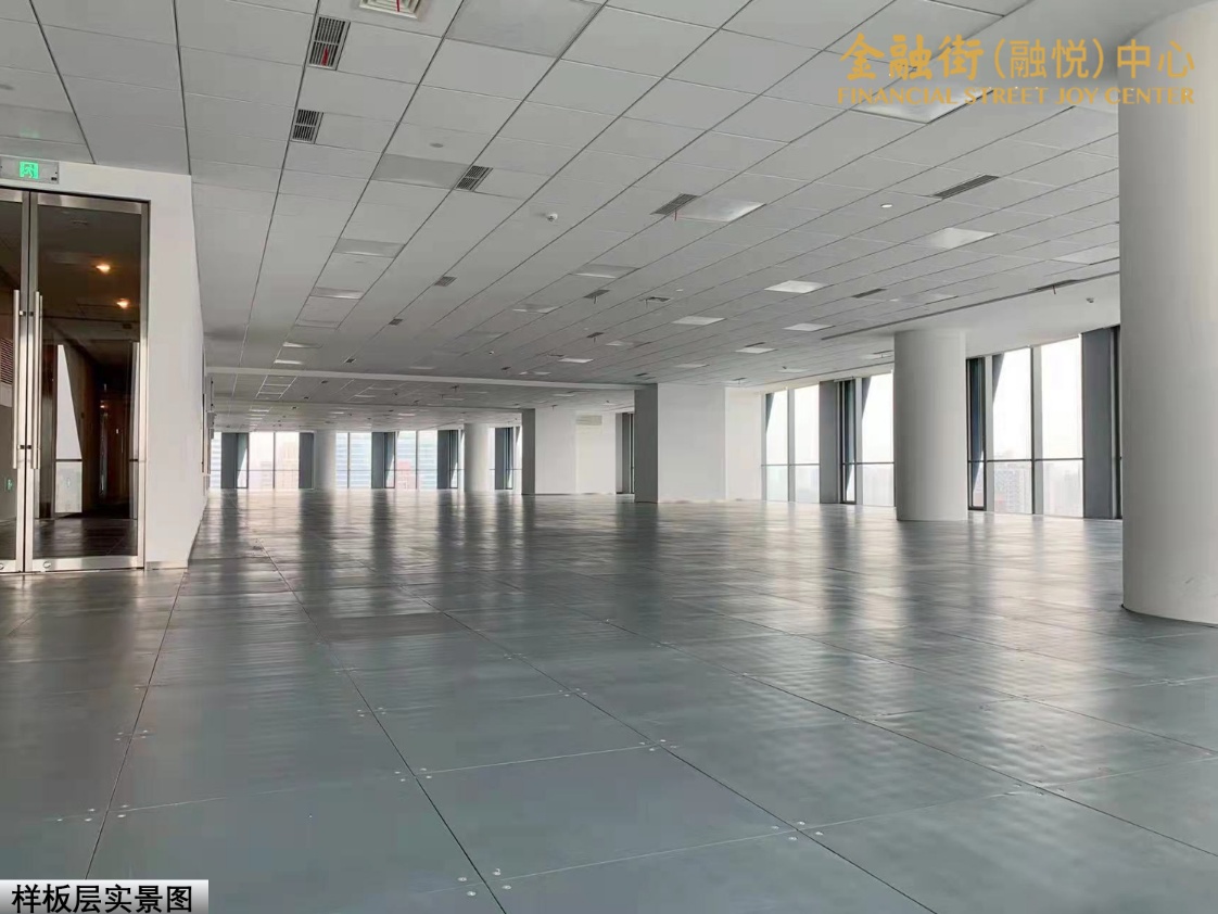 标准层办公空间实景